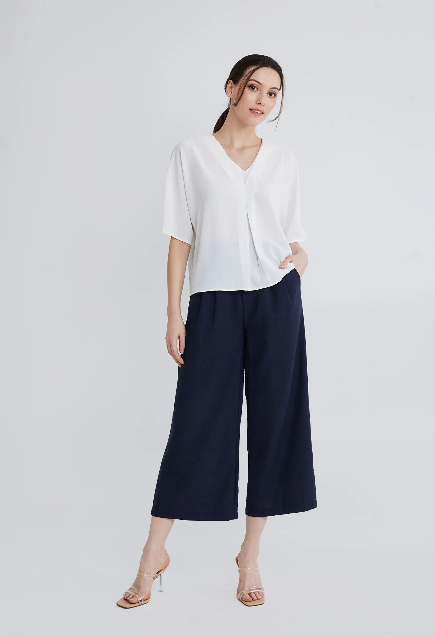 Single Centre Pleated Blouse