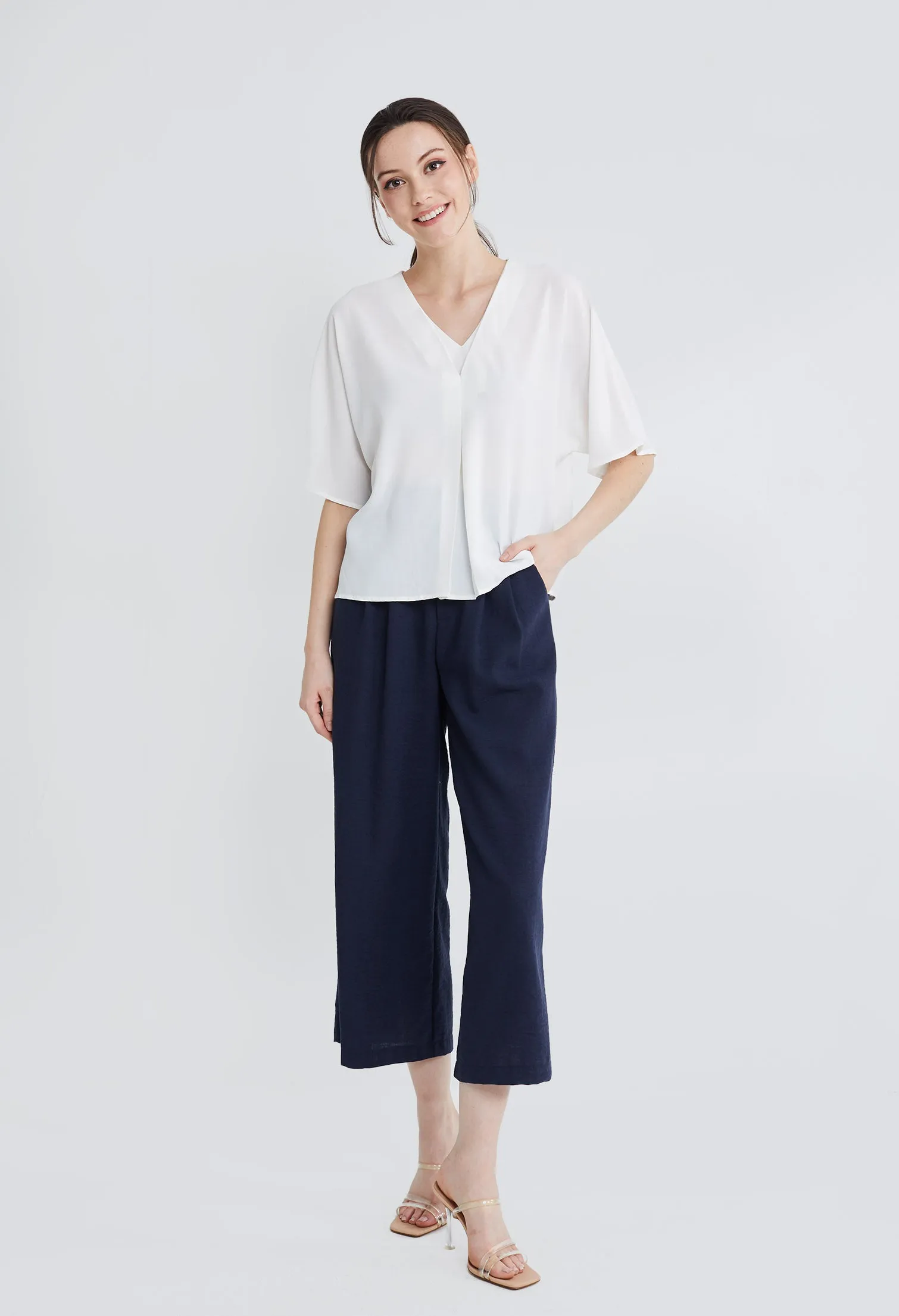 Single Centre Pleated Blouse