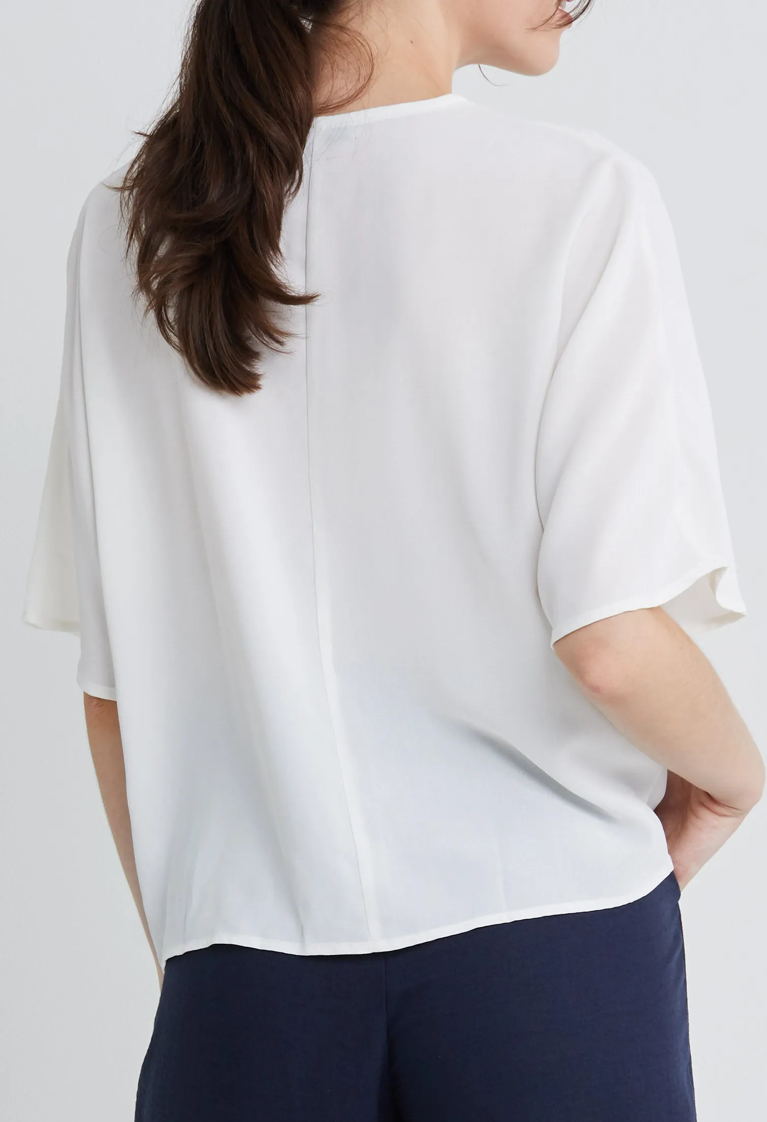 Single Centre Pleated Blouse