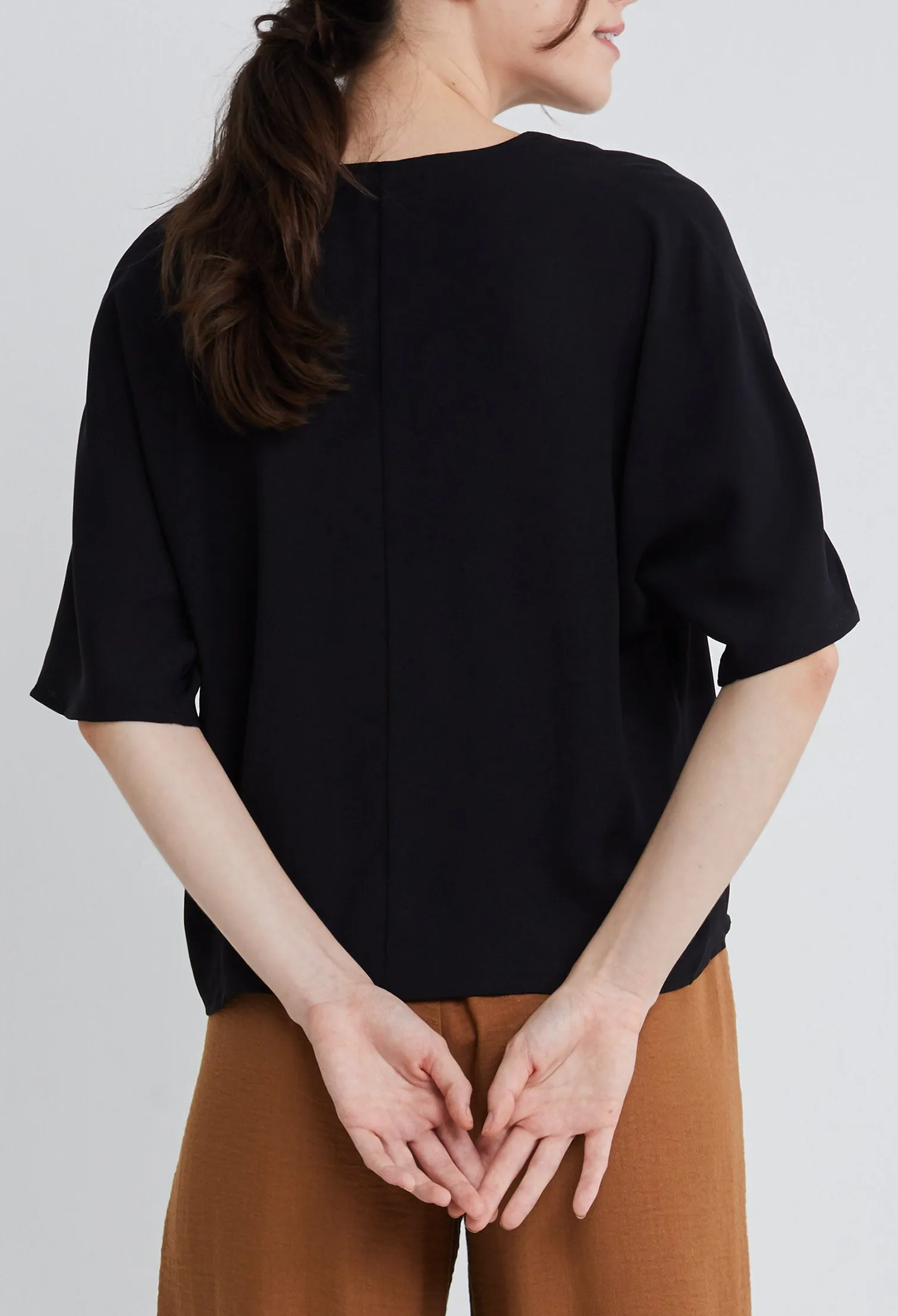 Single Centre Pleated Blouse