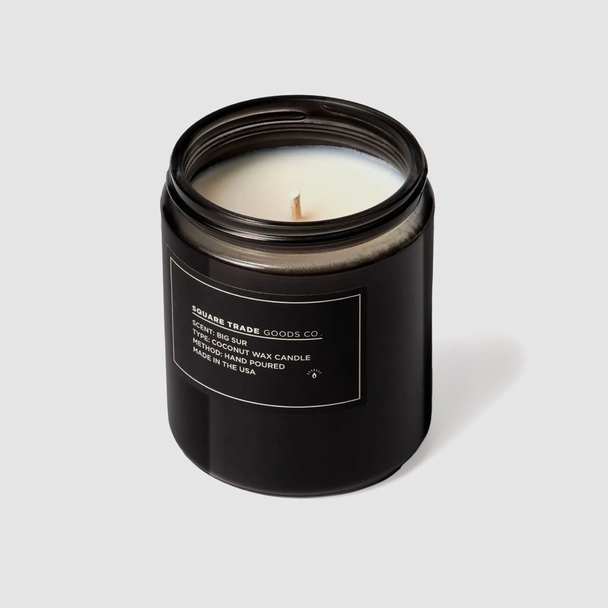 Square Trade Goods Big Sur Candle 8 oz.