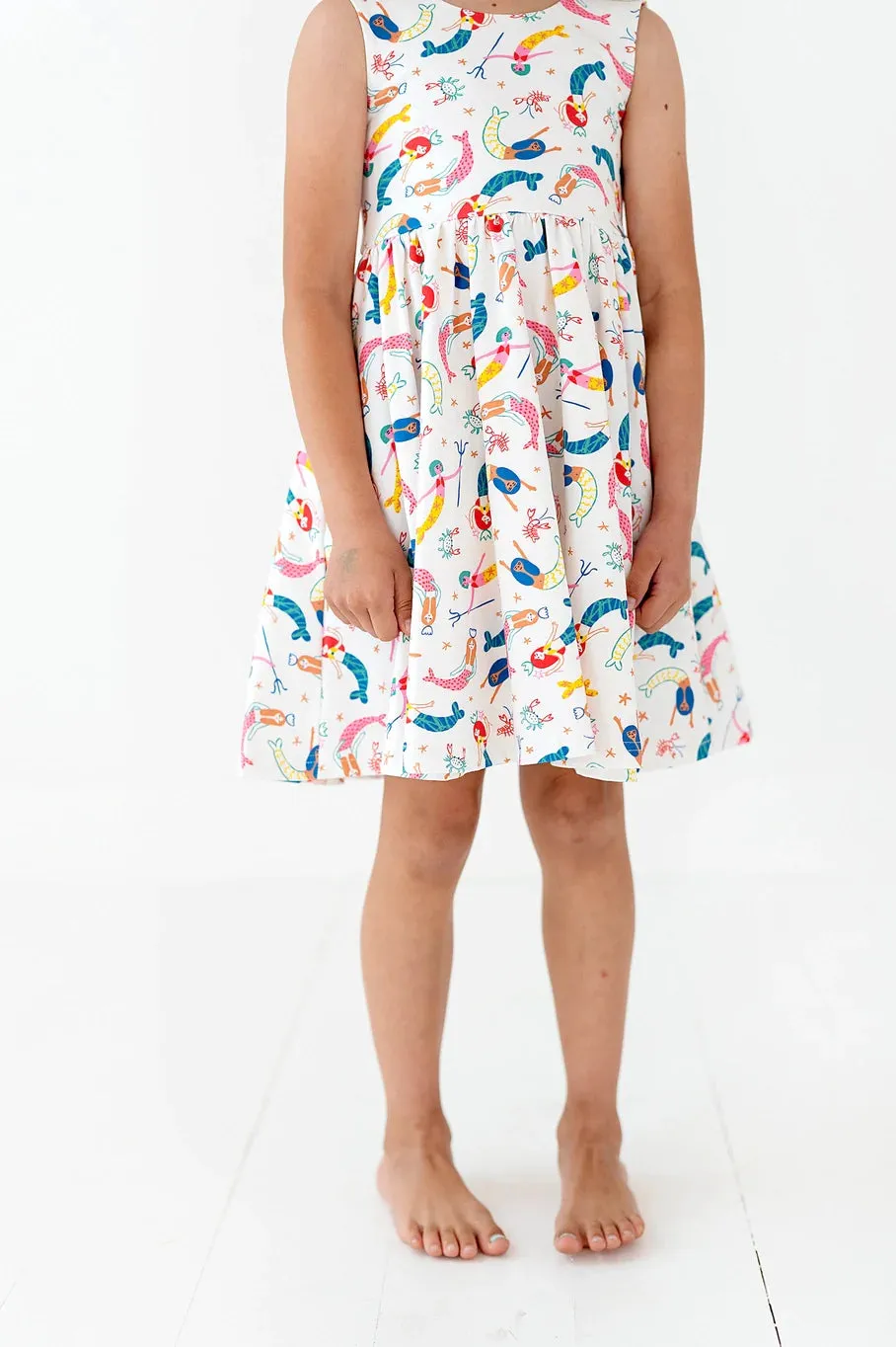 Tank Dress in Mermaid Whimsy