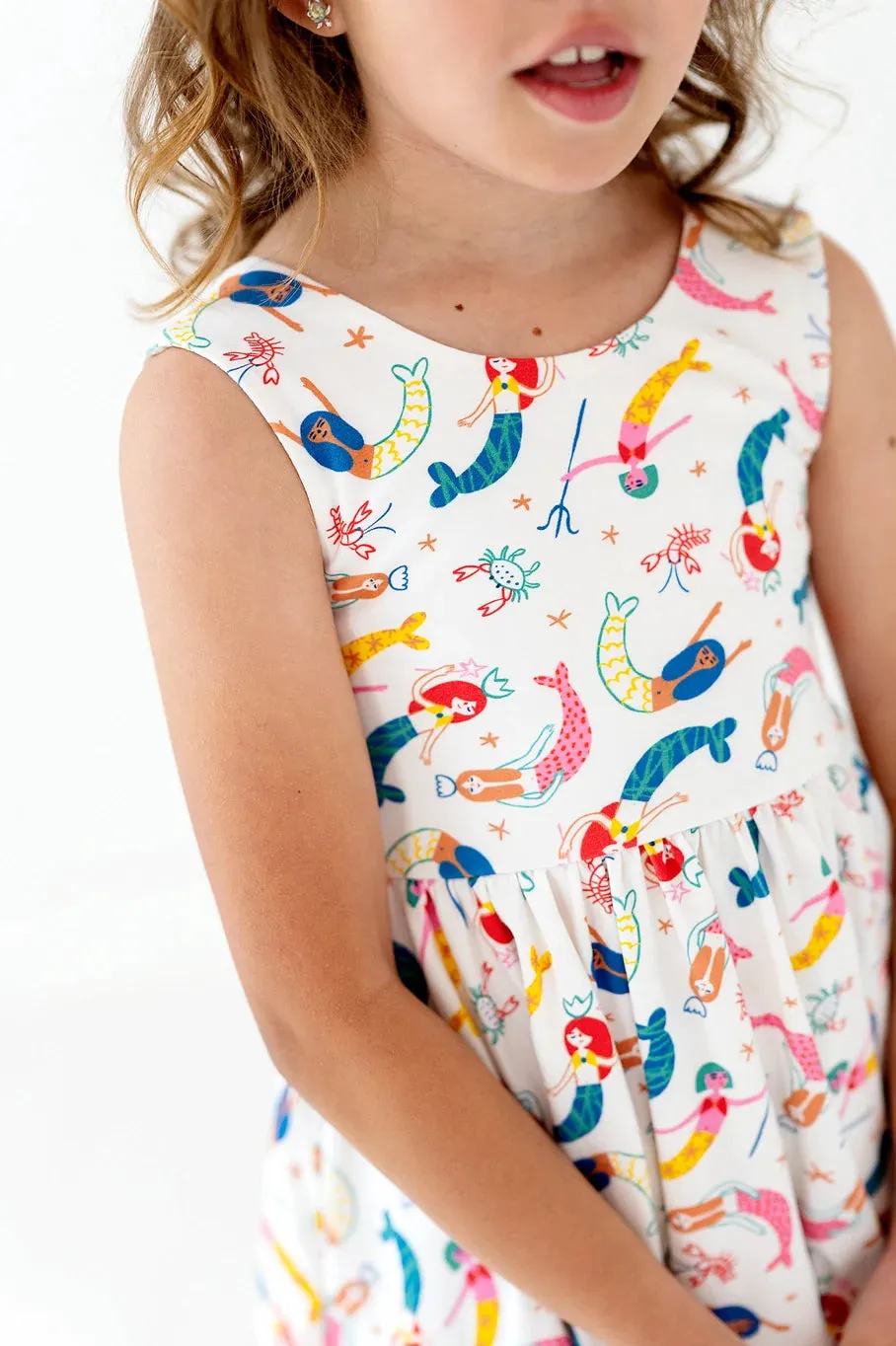 Tank Dress in Mermaid Whimsy