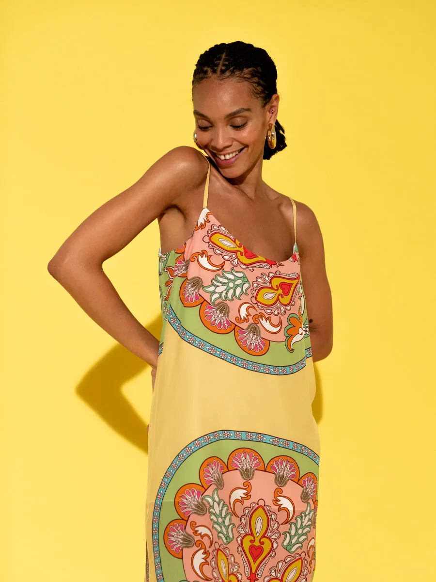 Thalai Maxi Dress - Selene Yellow