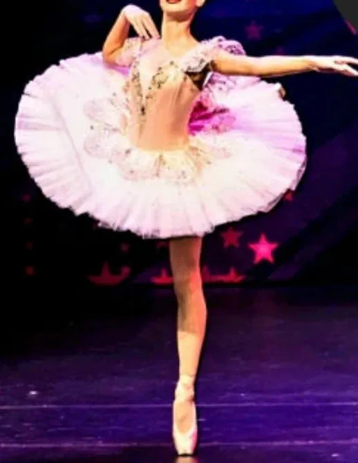 #TT14B New Color!!! Professional Hook and Eye- Classical Pancake Tutu