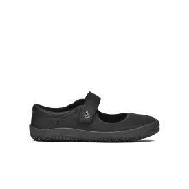 Vivobarefoot Wyn School Kids Obsidian Black