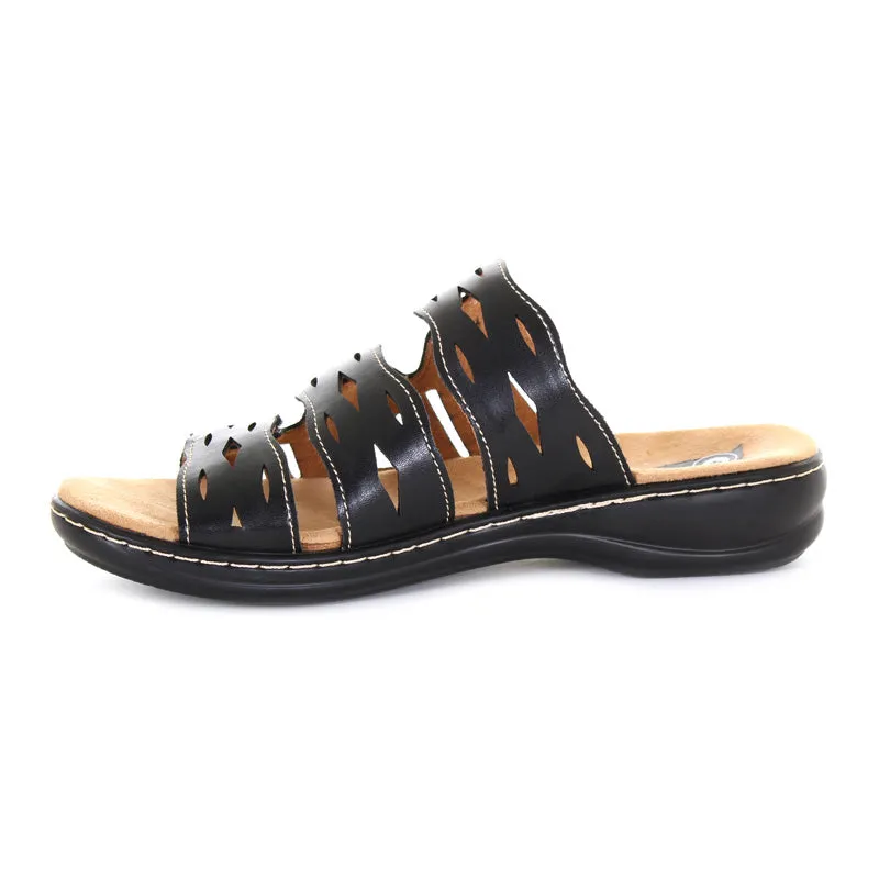 Womens Daisy 3 Strap Velcro Sandal