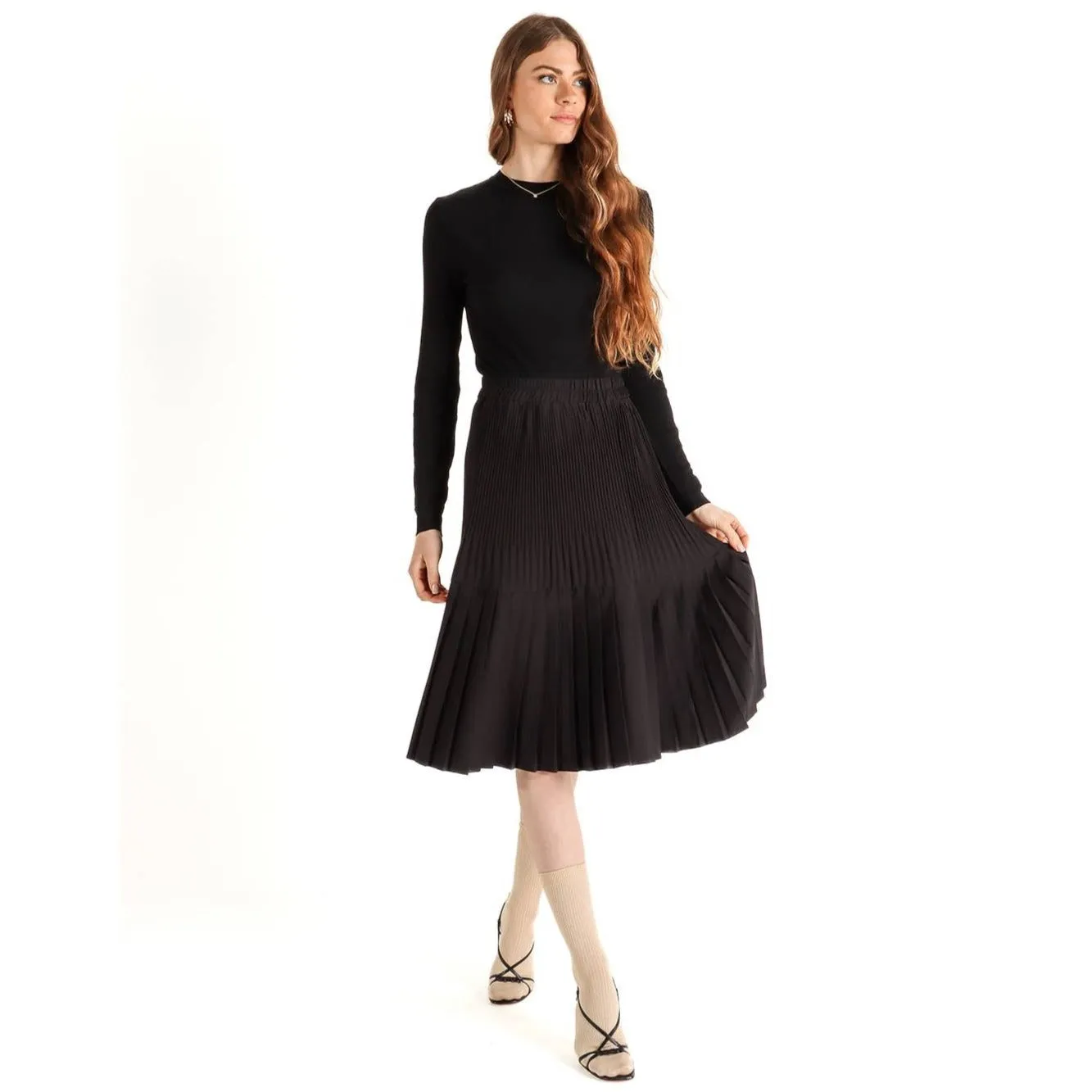 Women's Pleated Skirt