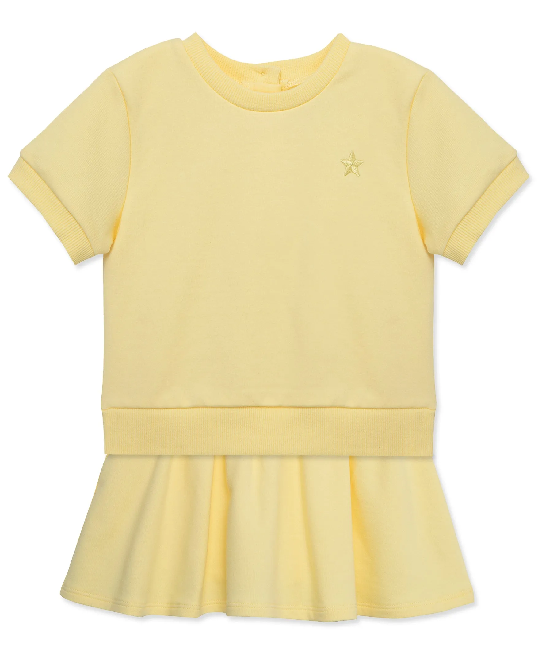 Yellow 2-Piece Infant Skort Set (12M-24M)